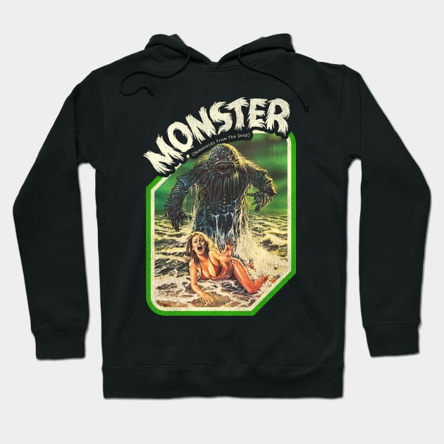 Humanoids From The Deep 80s Cult Horror Movie Hoodie by darklordpug